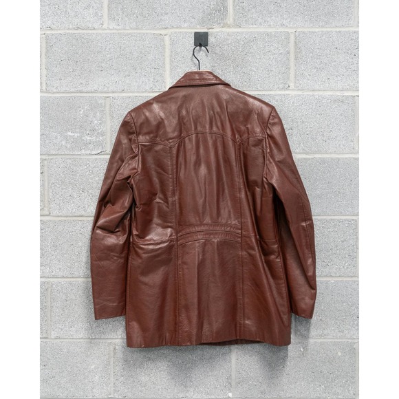 Vintage Deerskin Leather Jacket - 42R (L) - Picture 2 of 7